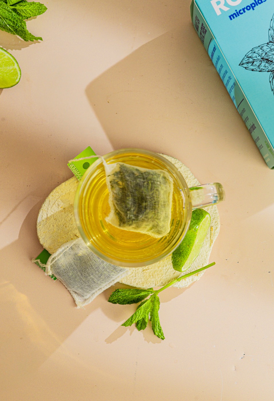 Rooted Teas product photography by Foreign Kollective in New York City